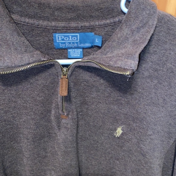 Long sleeve polo sweatshirt - Picture 2 of 5